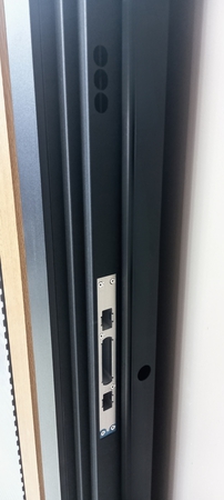 Утепленная дверь с шумоизоляцией современная отделка и электрозамок