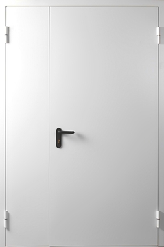 Полуторная противопожарная дверь EI60 глухая