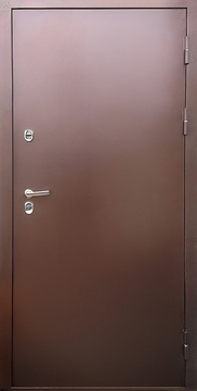 Термодверь однопольная глухая с полимерным декоративным покрытием