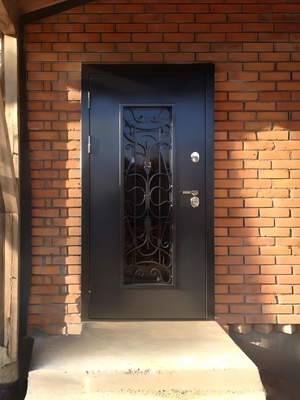 Фото дверей с порошковым покрытием