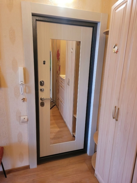 Фото дверей с зеркалом внутри