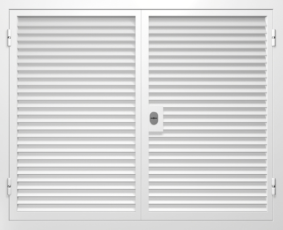 Двупольные ставни-жалюзи с широкими створками Двупольные ставни-жалюзи с широкими створками