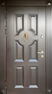 Однопольная термодверь МДФ с кнокером