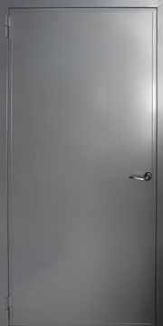 Однопольная входная дверь с порошковым напылением «антик»