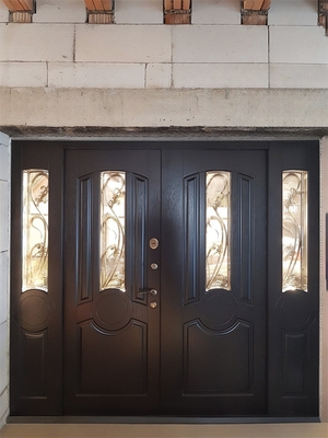 Входная группа, вид из дома